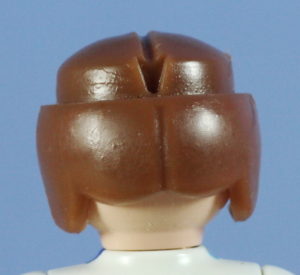 Playmobil,FEMALE HAIR WITH RIBBONS,LOT OF 3 PIECES,HEADS INCLUDED 